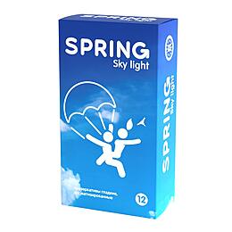 ПРЕЗЕРВАТИВЫ SPRING SKY LIGHT (ультратонкие) 12 шт.