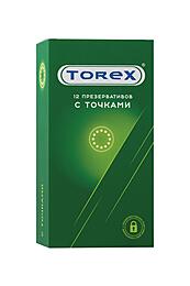 ПРЕЗЕРВАТИВЫ С ТОЧКАМИ TOREX № 12