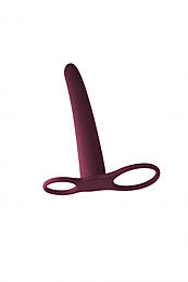 МС 1200-02lola Насадка для двойного проникновения Pure Passion Gimlet Wine red