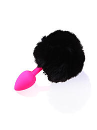 Анальная пробка Rabby 101287/B, 30 мм Цвет: черный
