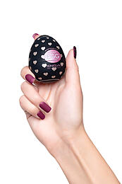 Нереалистичный мастурбатор TENGA Egg Lovers, TPE, черный, 6,1 см