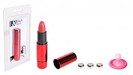 Водонепроницаемый вибратор-помада   TOYFA, Китай, красный 