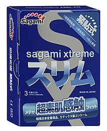 Презервативы Sagami "Xtreme FEEL FIT", 3 шт