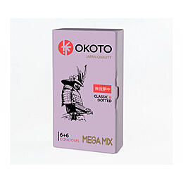 Презервативы OKOTO MEGA MIX, №12, 1476