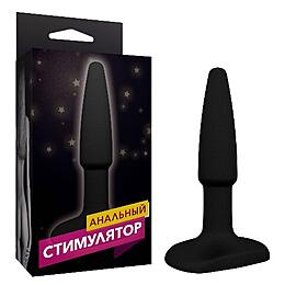 ФАЛЛОИМИТАТОР АНАЛЬНЫЙ (втулка) цвет чёрный L 90mm D 25mm арт. 650-04 BX DD