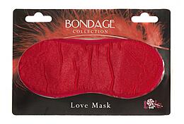 1030-02Lola Маска на глаза Bondage красн.