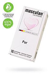 Презервативы masculan  Pur № 10 утонченные, 18,5 см, 5.3 см, 10 шт.