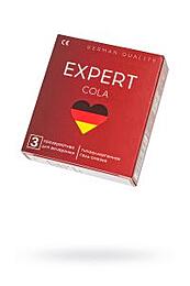 Презервативы EXPERT Cola Germany 3 шт. (аромат Колы)