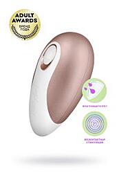 Вакуум-волновой бесконтактный стимулятор клитора Satisfyer Pro Deluxe NG, силикон, розовый, 11 см.