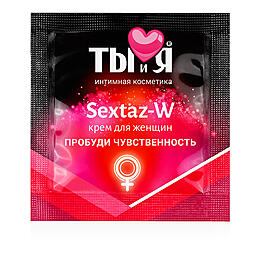 Крем SEXTAZ-W для женщин одноразовая упаковка 1,5г арт. LB-70021t